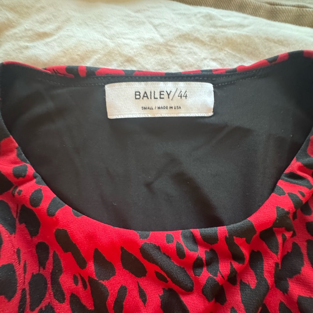 Revolve Red Leopard Print Boogie Wonderland Bodycon Dress. Small. Worn once. - Picture 5 of 5